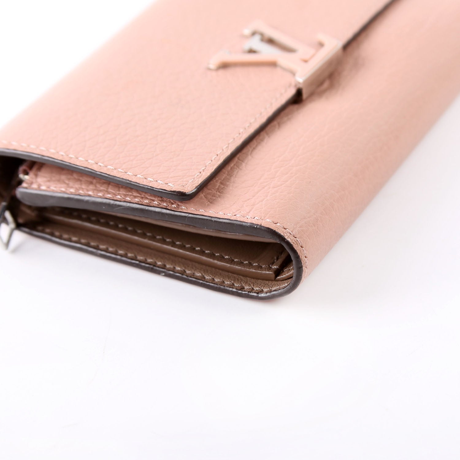 Louis Vuitton Capucines Wallet Compact Nude