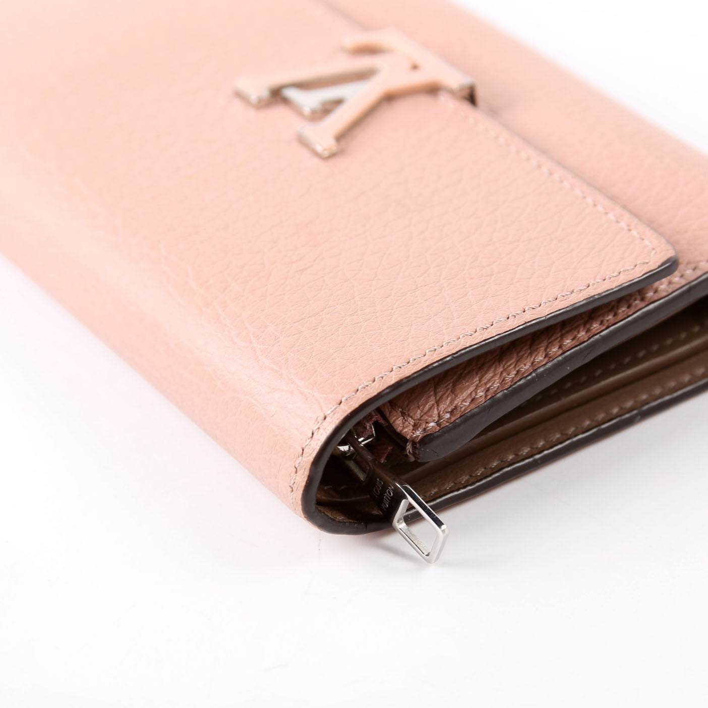 Louis Vuitton Capucines Wallet Compact Nude