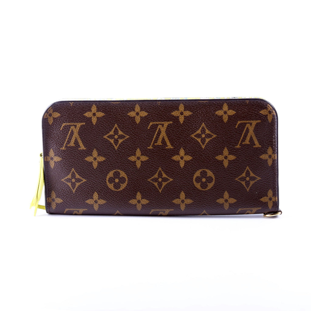 Louis Vuitton Insolite Wallet Fleuri Monogram Yellow