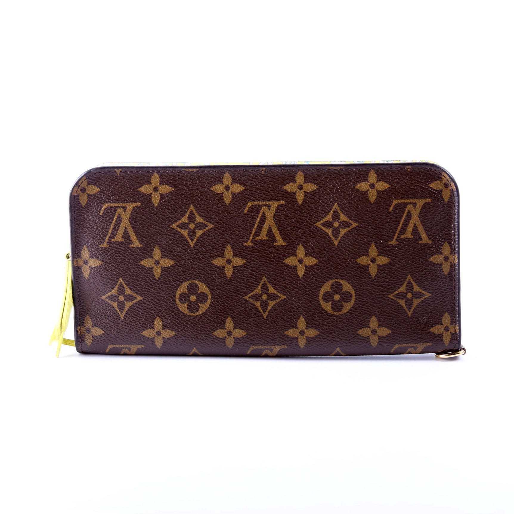 Louis Vuitton Insolite Wallet Fleuri Monogram Yellow