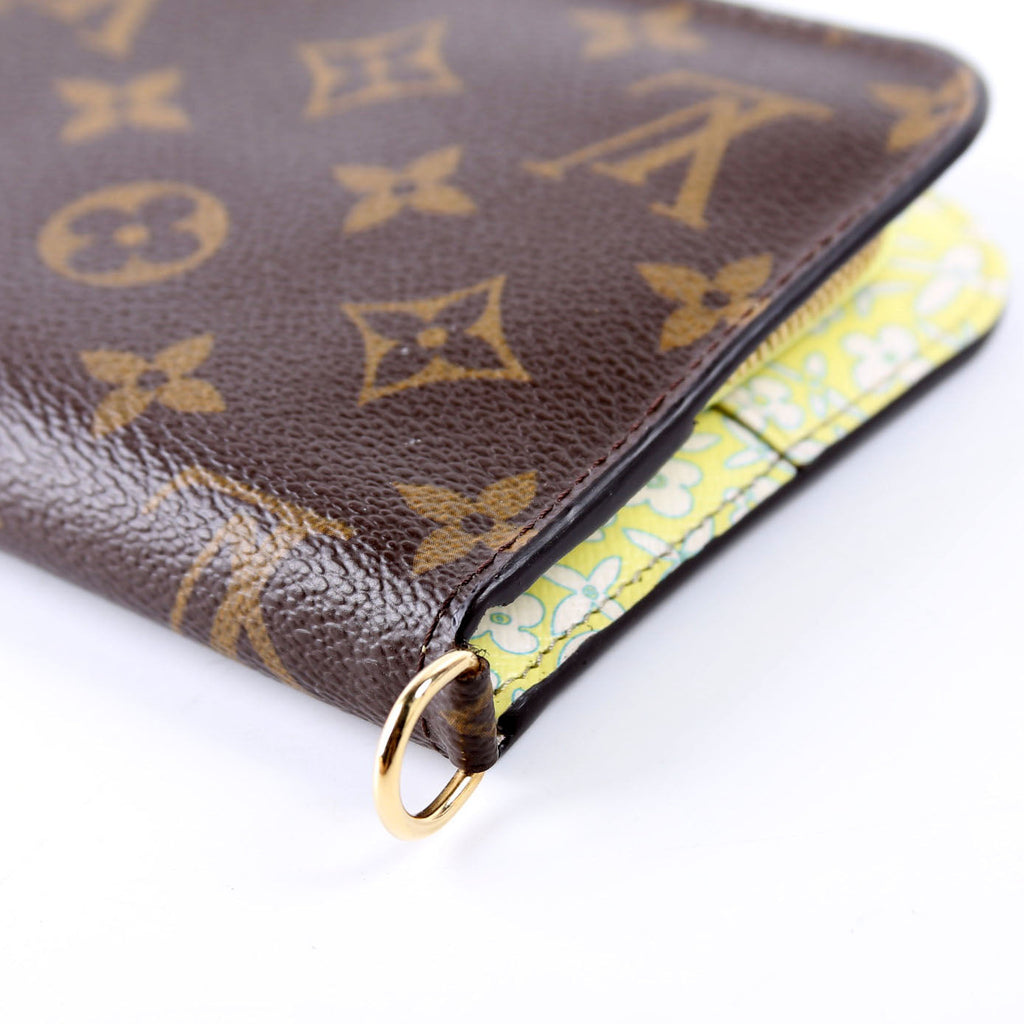Louis Vuitton Insolite Wallet Fleuri Monogram Yellow