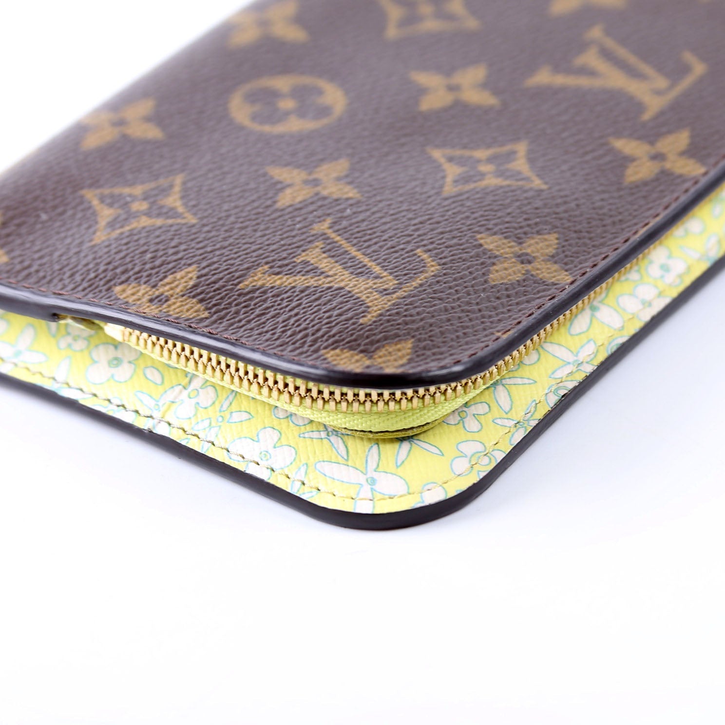 Louis Vuitton Insolite Wallet Fleuri Monogram Yellow