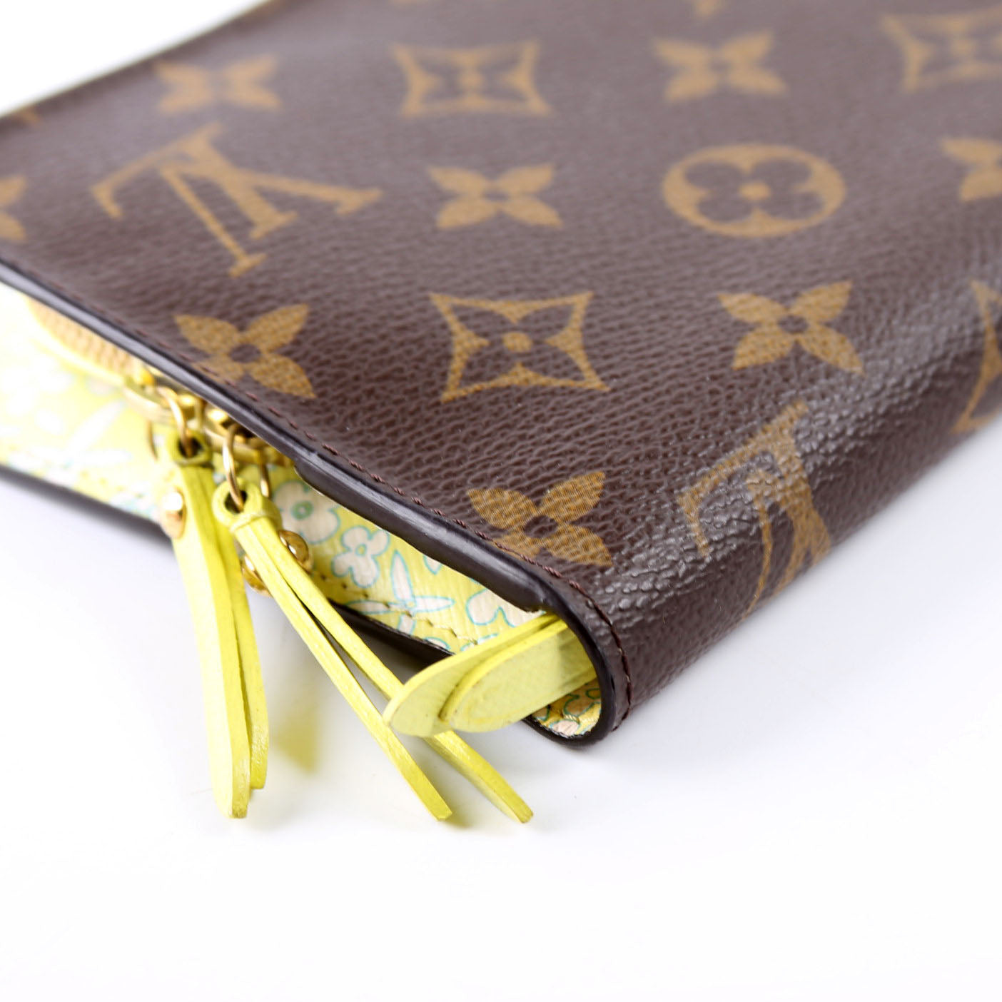 Louis Vuitton Insolite Wallet Fleuri Monogram Yellow
