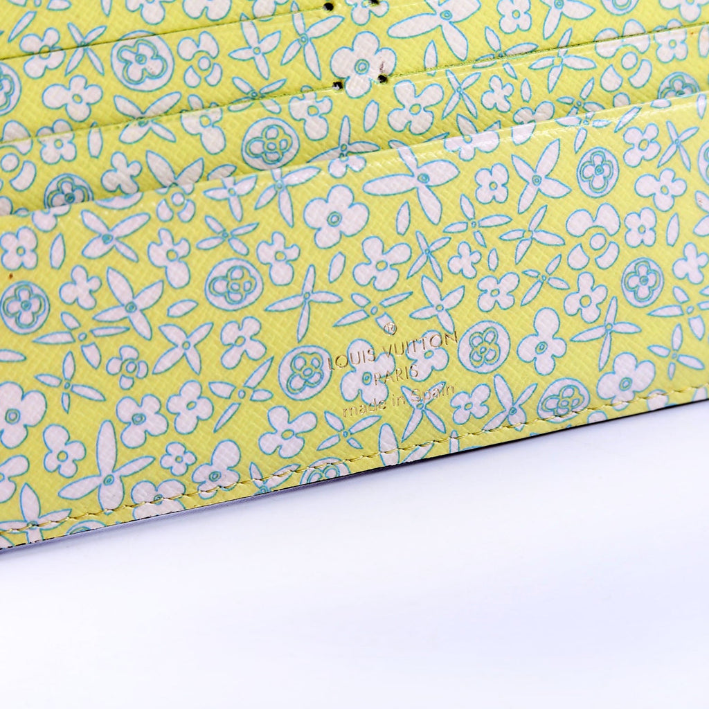 Louis Vuitton Insolite Wallet Fleuri Monogram Yellow