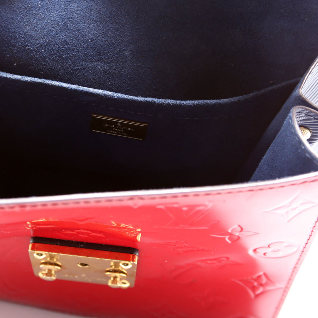 Louis Vuitton Spring Street Vernis Red