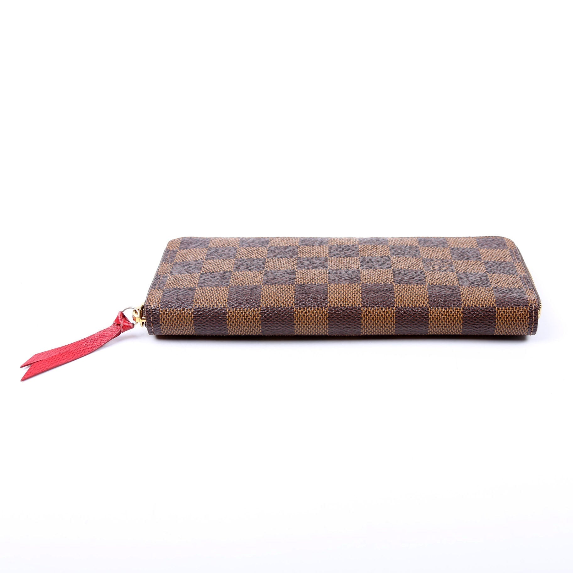 Louis Vuitton Clemence Waller Damier Ebene Red