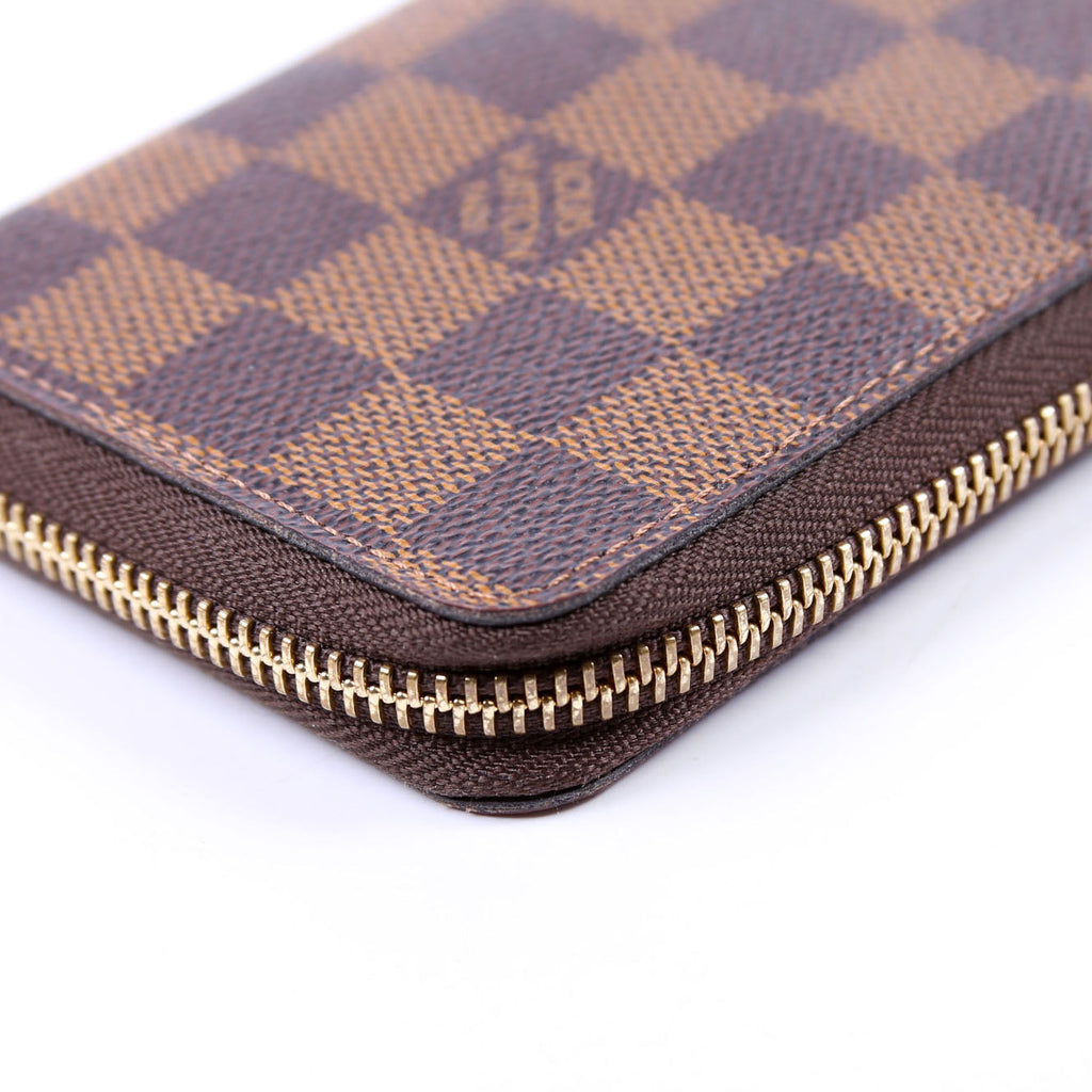 Louis Vuitton Clemence Waller Damier Ebene Red