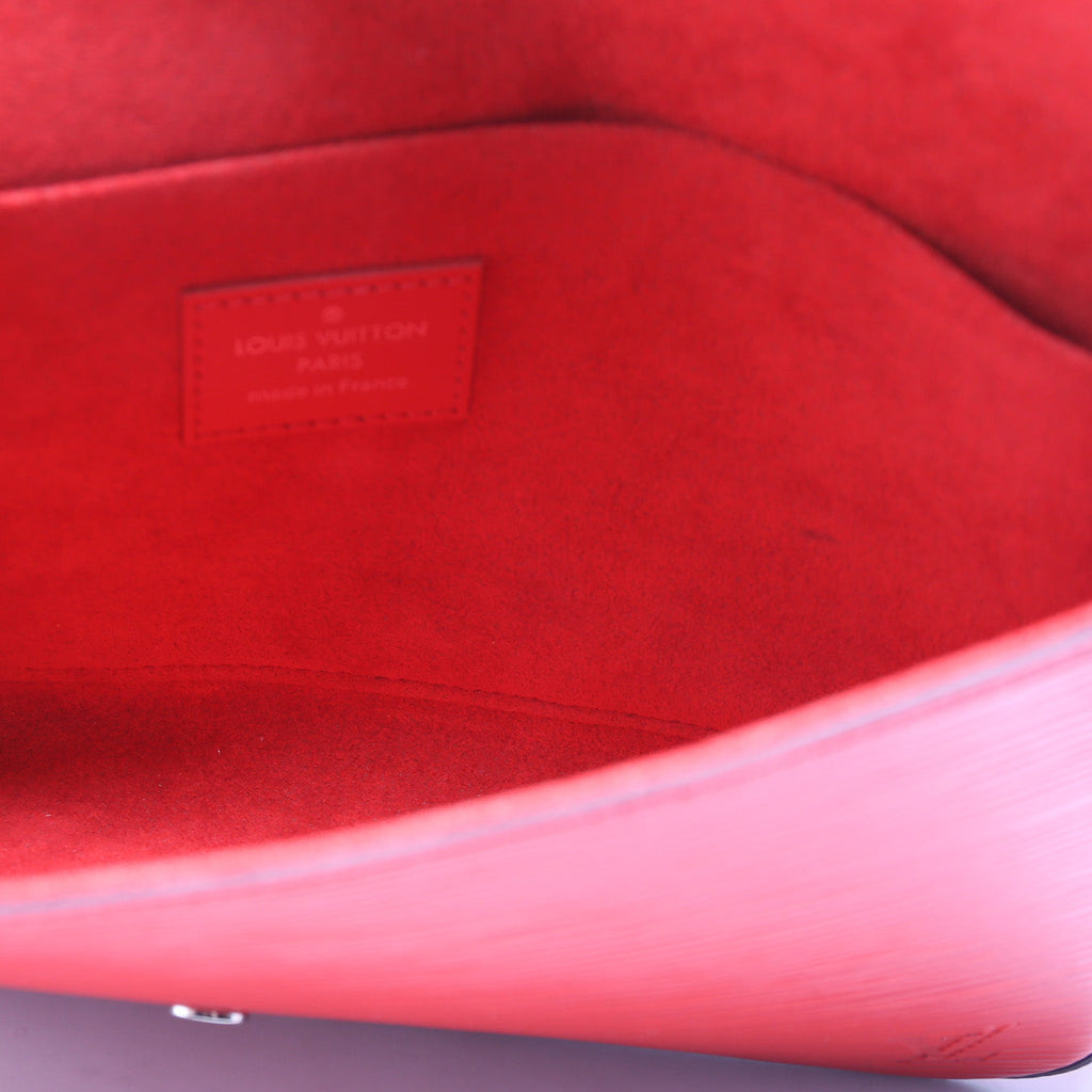 Louis Vuitton Pochette Felicie Epi Red