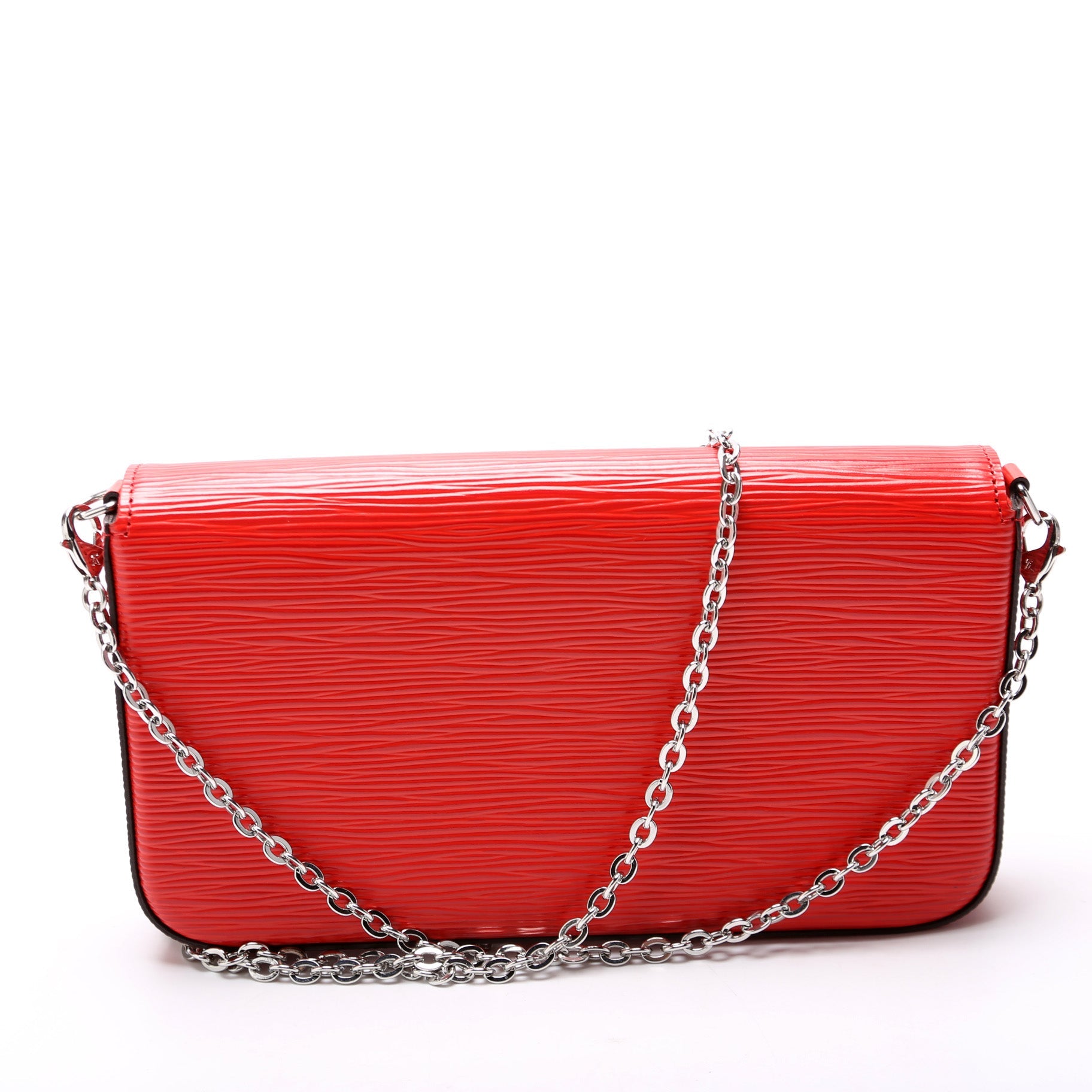 Louis Vuitton Pochette Felicie Epi Red