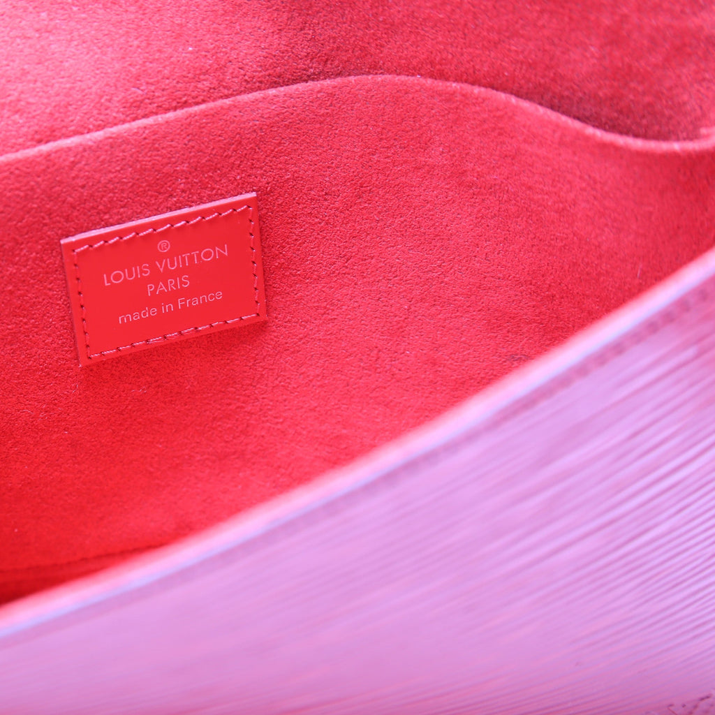Louis Vuitton Pochette Felicie Epi Red