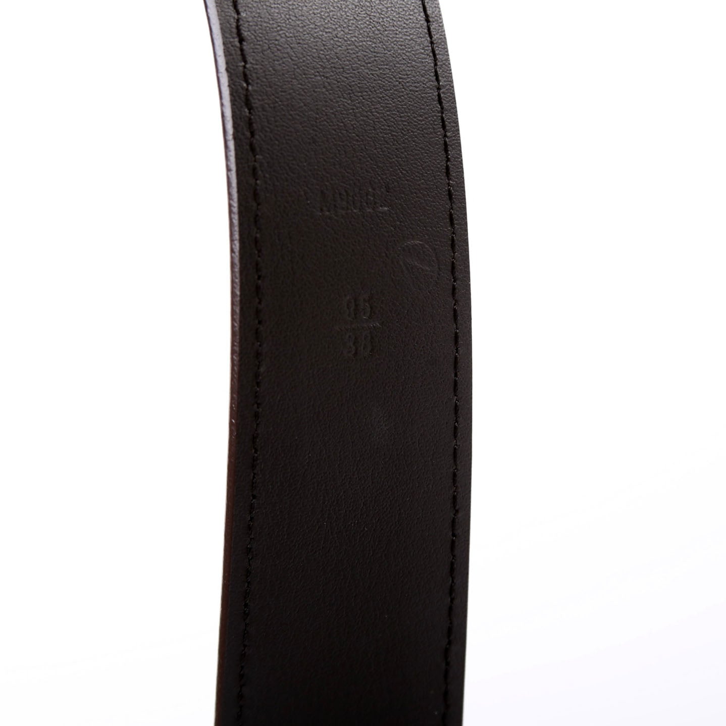 Louis Vuitton Taiga 35MM Metropole Belt Size 95/38 Black/Blue