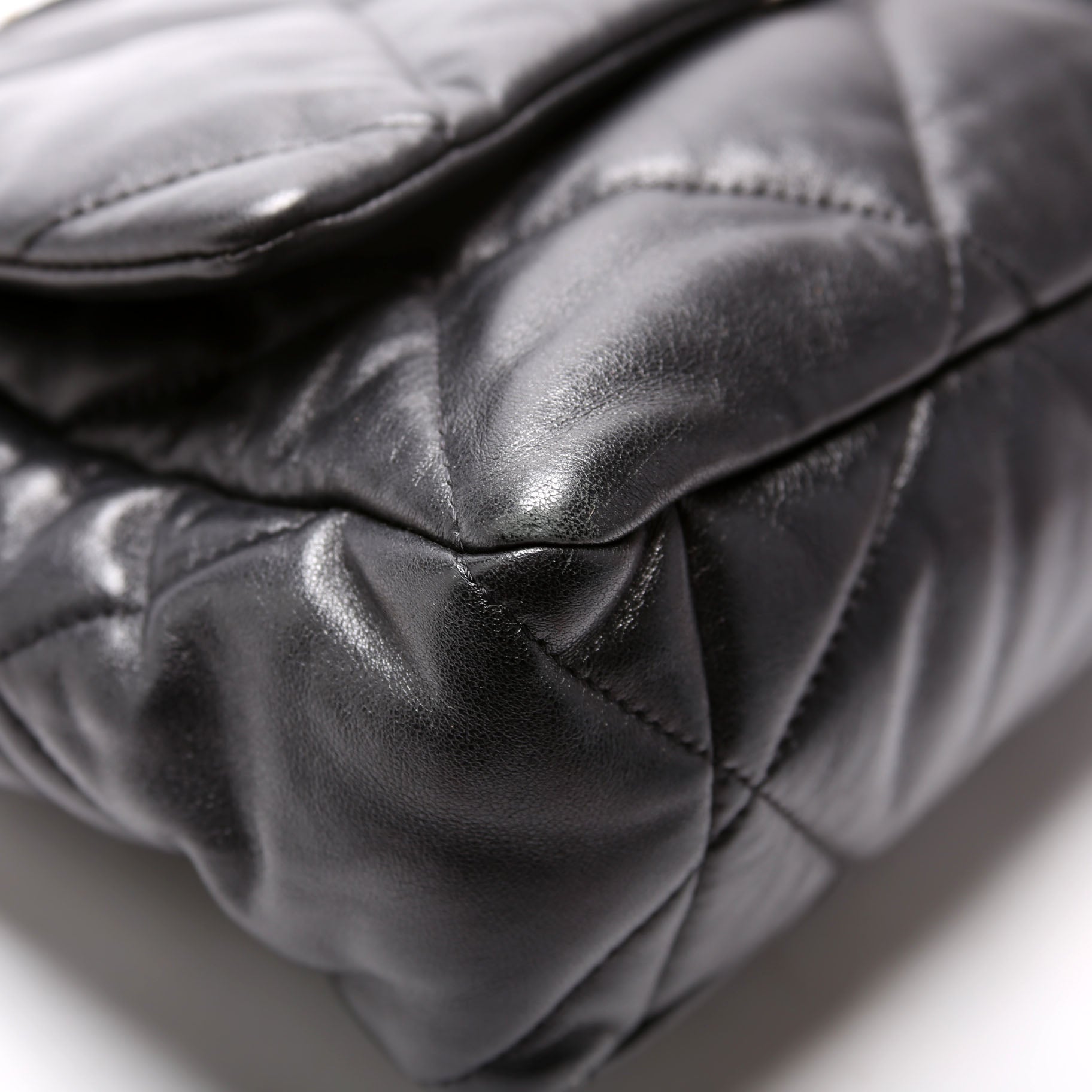 Chanel Quilted Goatskin 19 Large Flap RFID Black