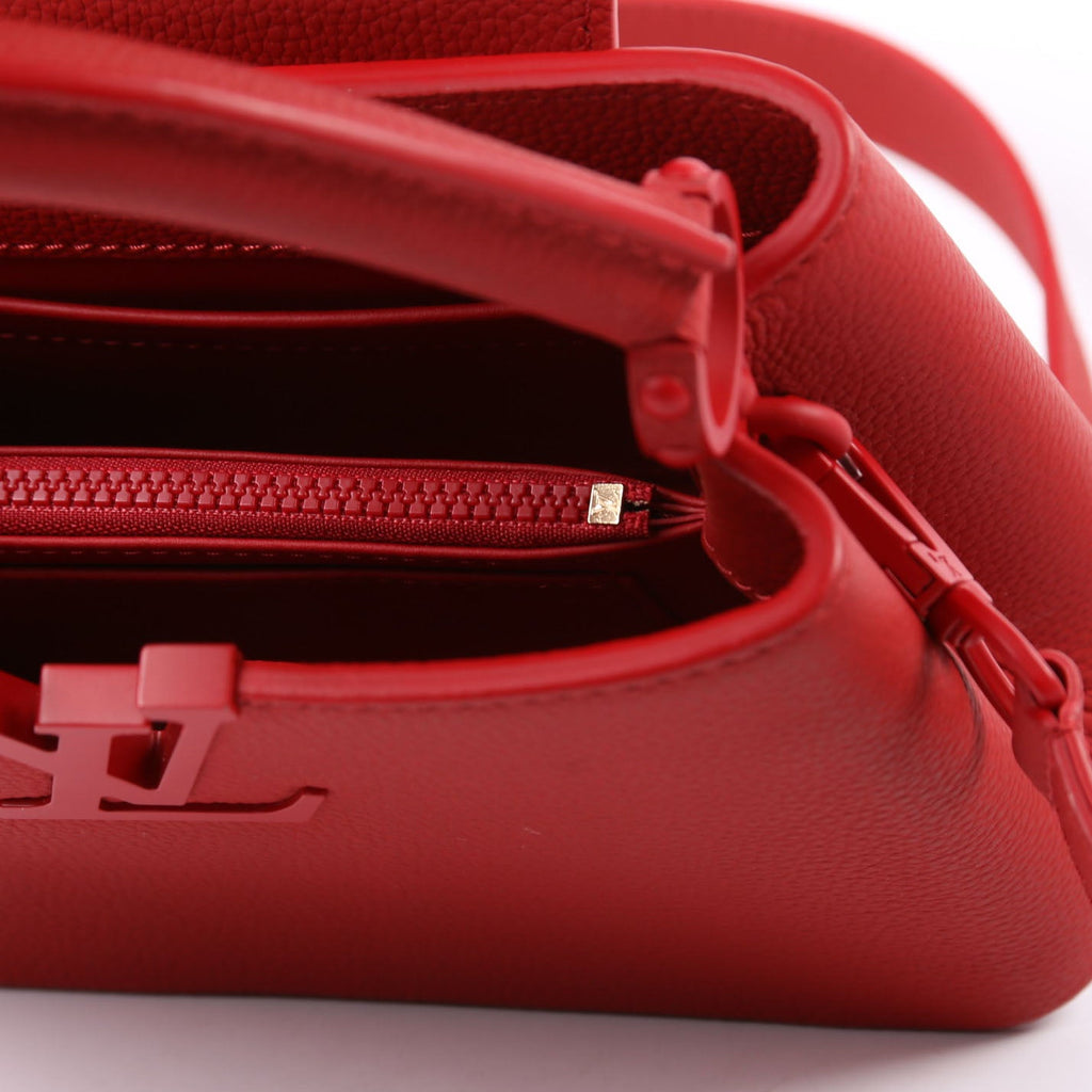 Louis Vuitton Capucines Mini Taurillon Monochrome Red