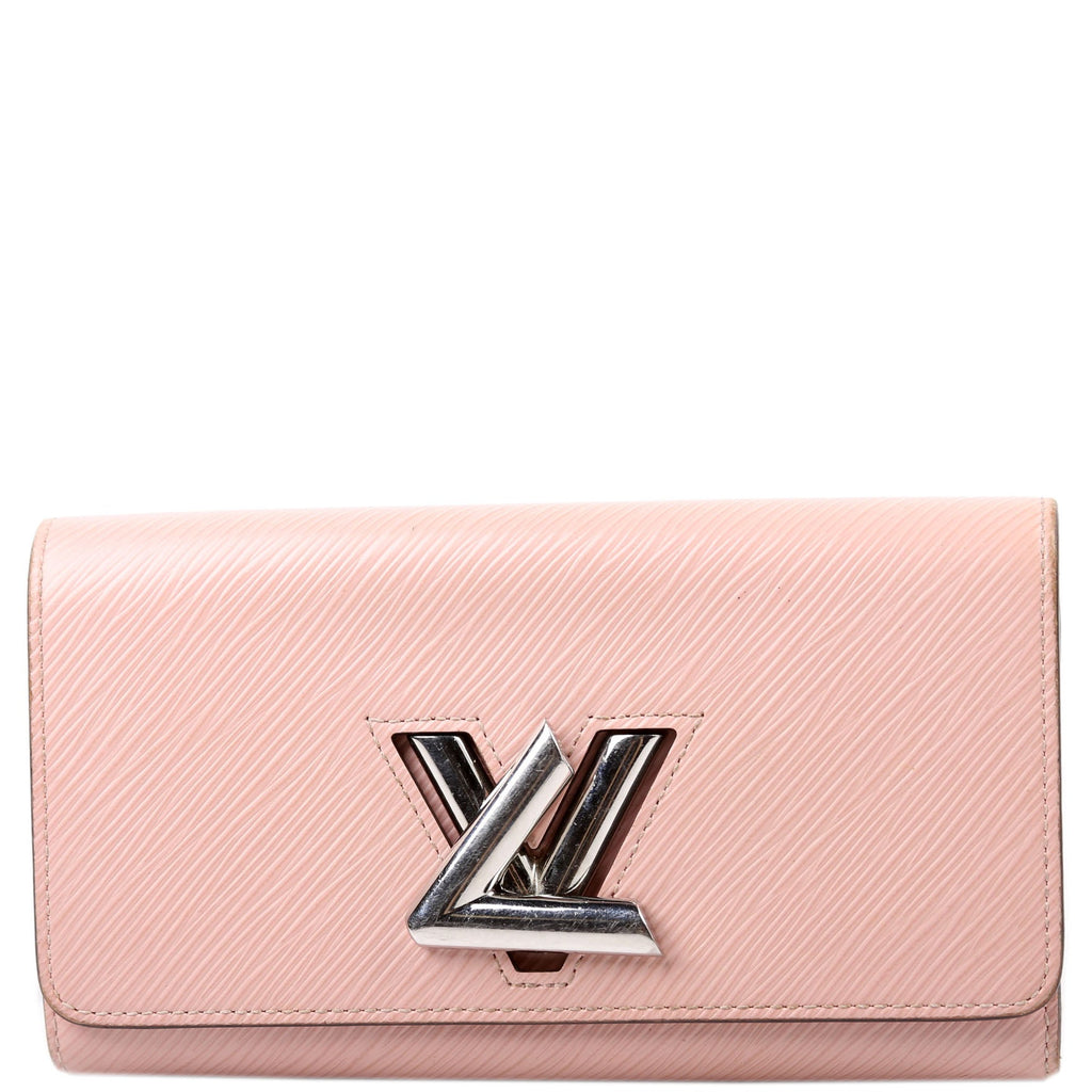 Louis Vuitton Twist Long Wallet Epi Pink