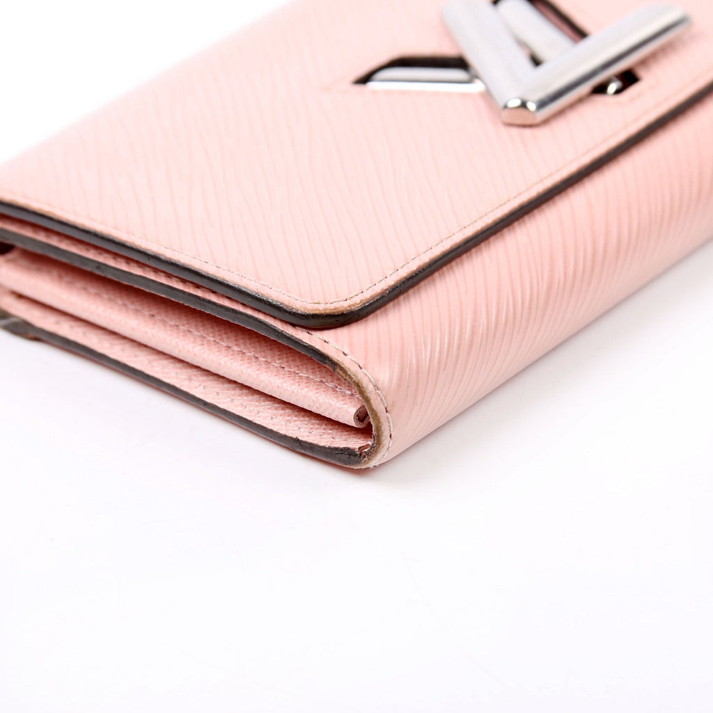 Louis Vuitton Twist Long Wallet Epi Pink