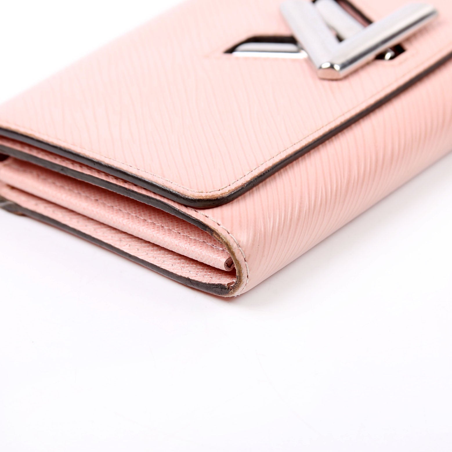 Louis Vuitton Twist Long Wallet Epi Pink