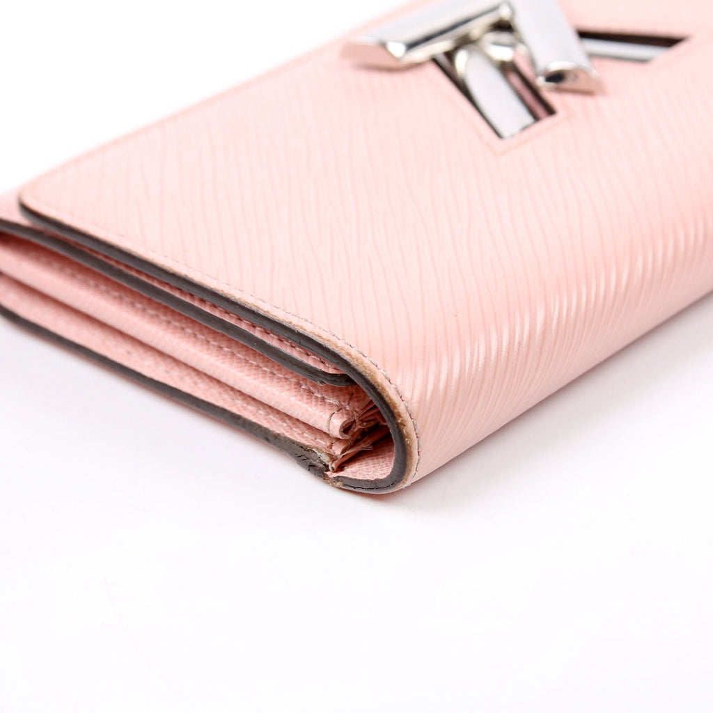 Louis Vuitton Twist Long Wallet Epi Pink