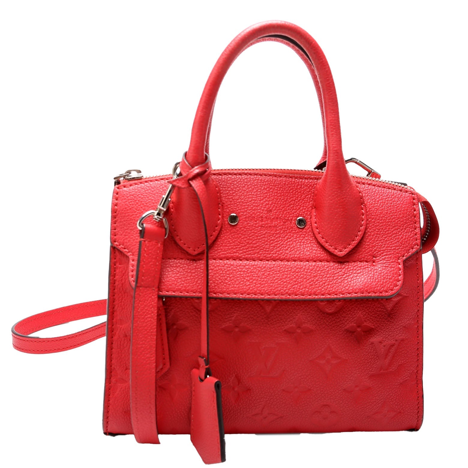 Louis Vuitton Pont-Neuf Mini Empreinte Red
