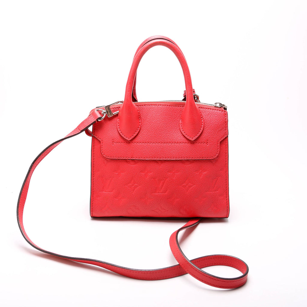 Louis Vuitton Pont-Neuf Mini Empreinte Red