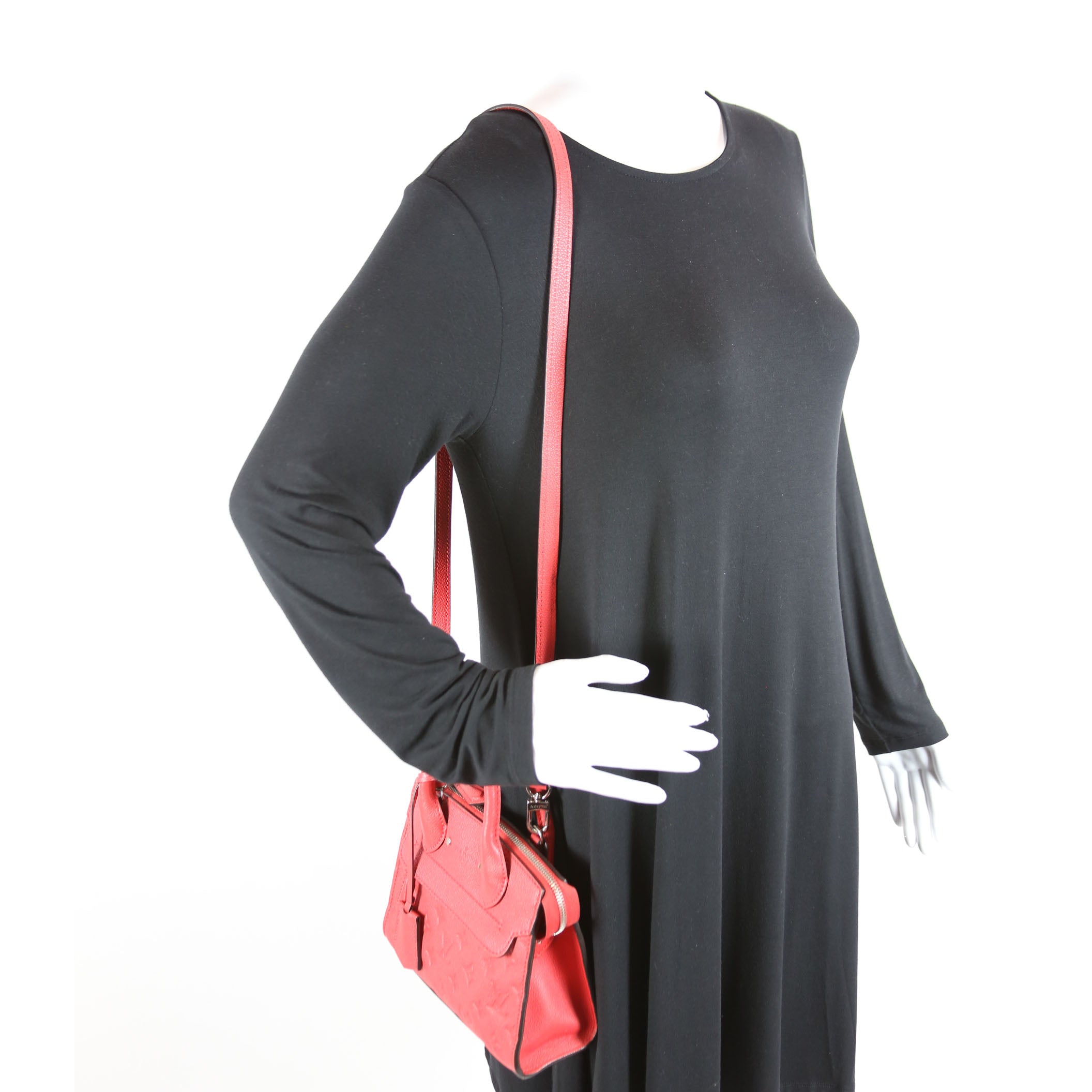 Louis Vuitton Pont-Neuf Mini Empreinte Red