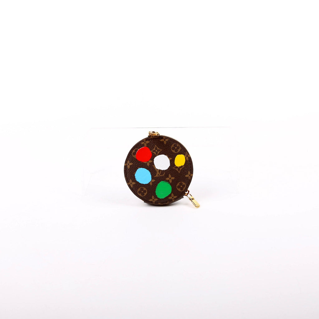 Louis Vuitton LV x YK Pochette Accessoire Round Coin Monogram