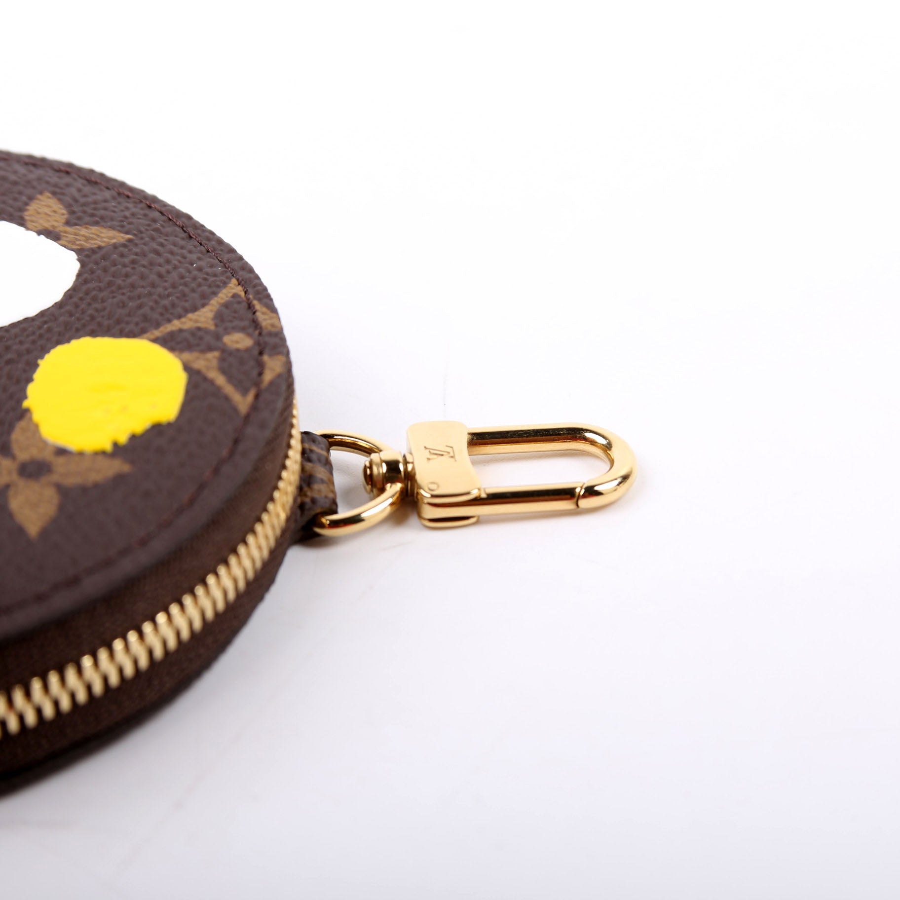 Louis Vuitton LV x YK Pochette Accessoire Round Coin Monogram