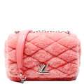 Louis Vuitton Malletage Twist Go-14 PM Fur Pink