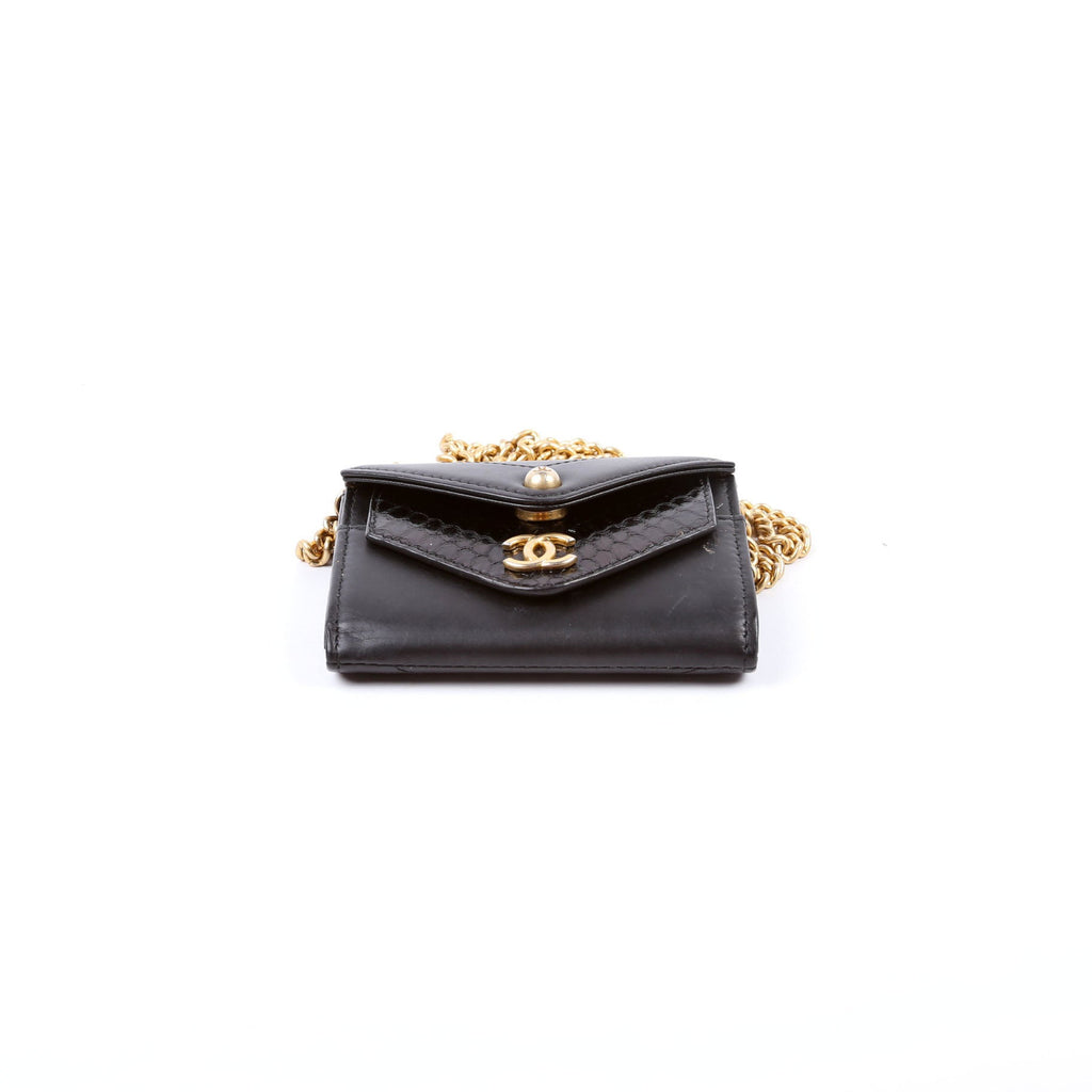 Chanel Envelope Flap Card Case On Chain 26M