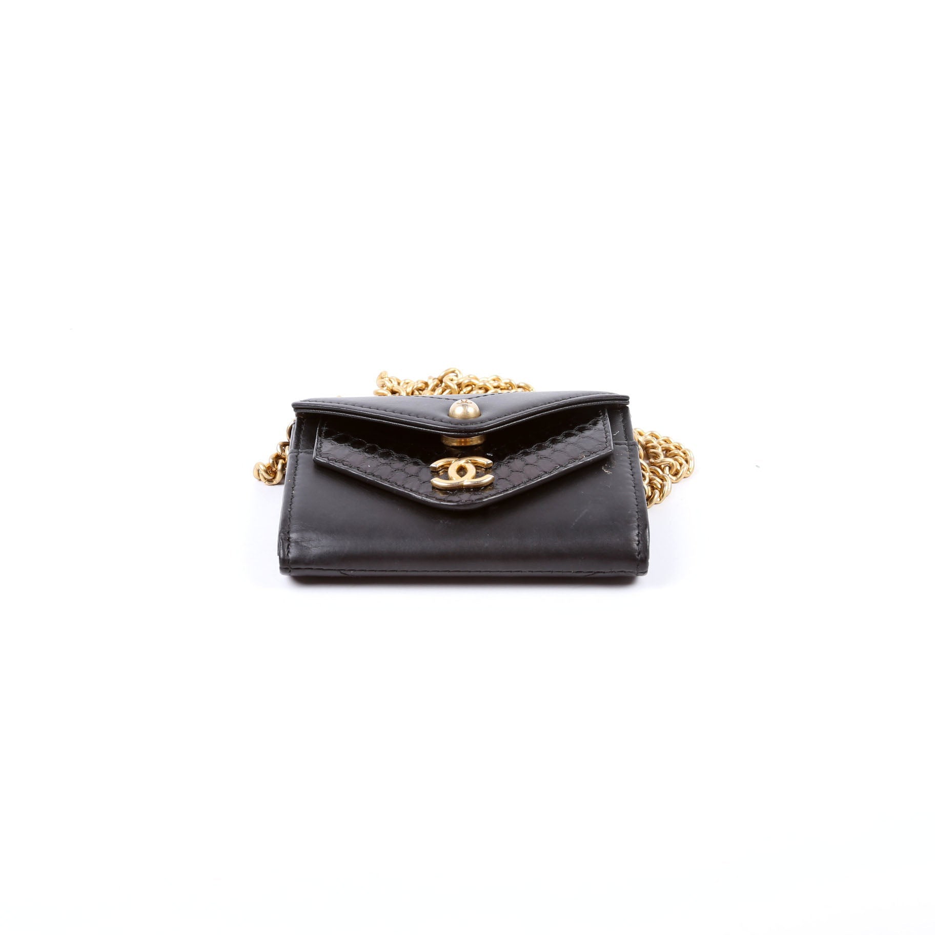 Chanel Envelope Flap Card Case On Chain 26M