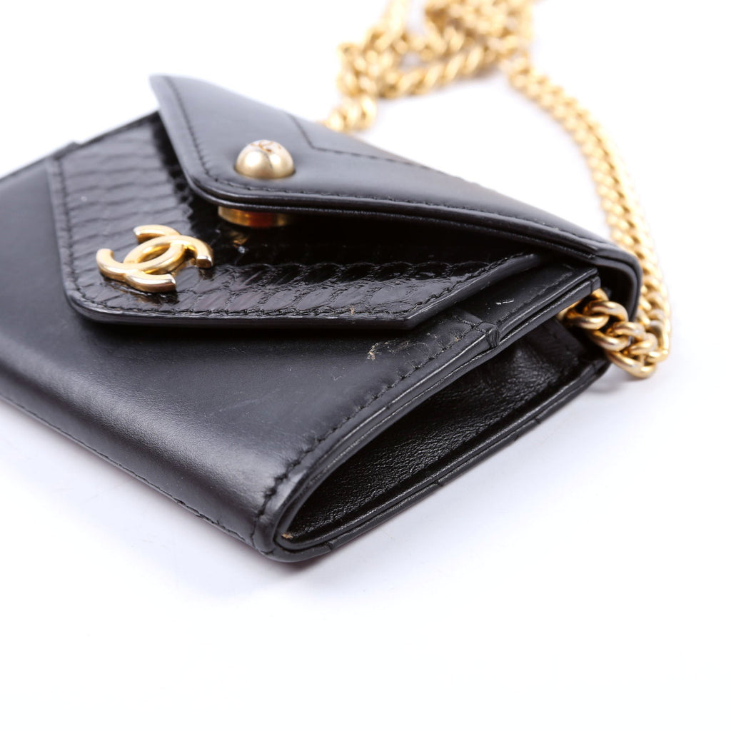 Chanel Envelope Flap Card Case On Chain 26M