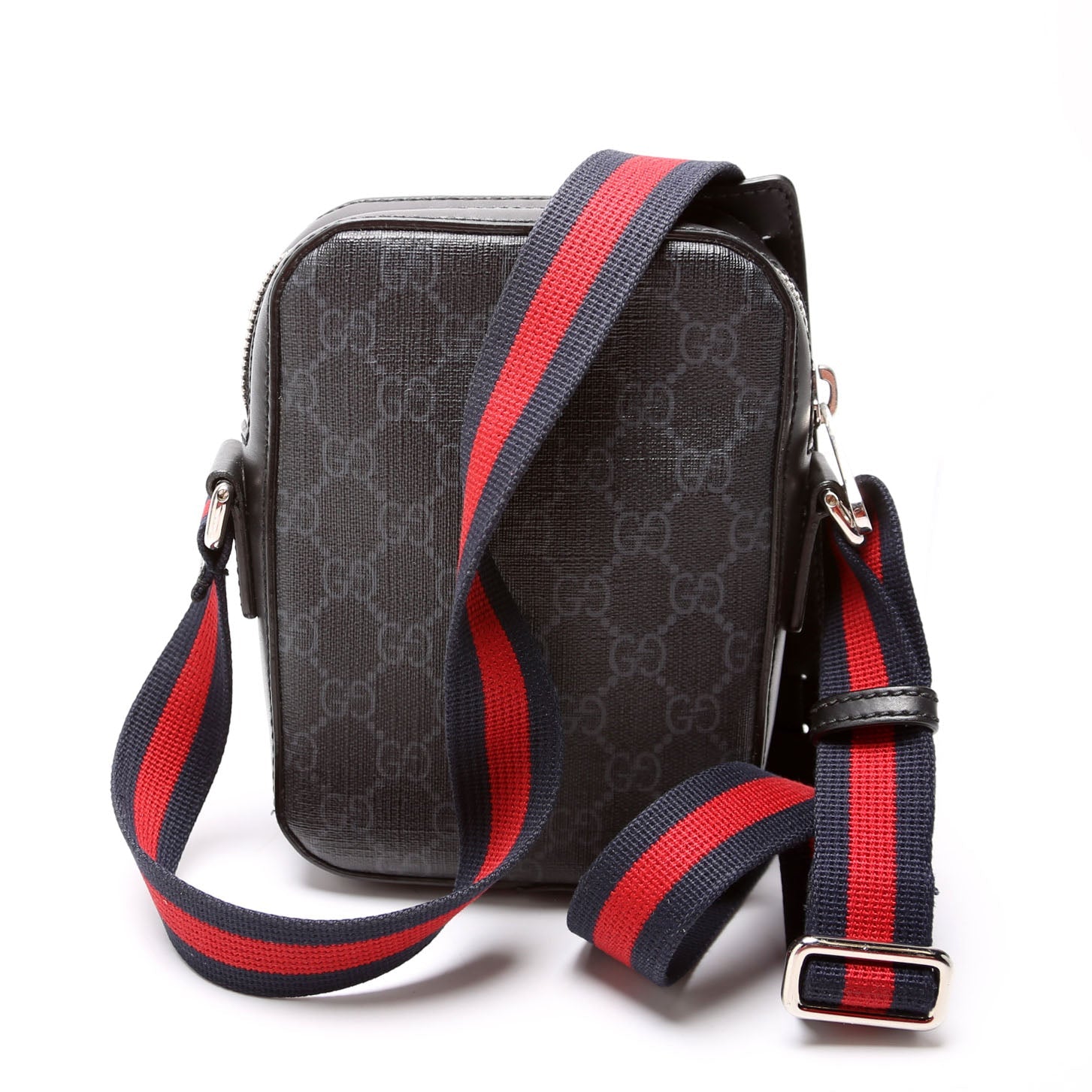 Gucci 598103 GG Supreme Messenger Black