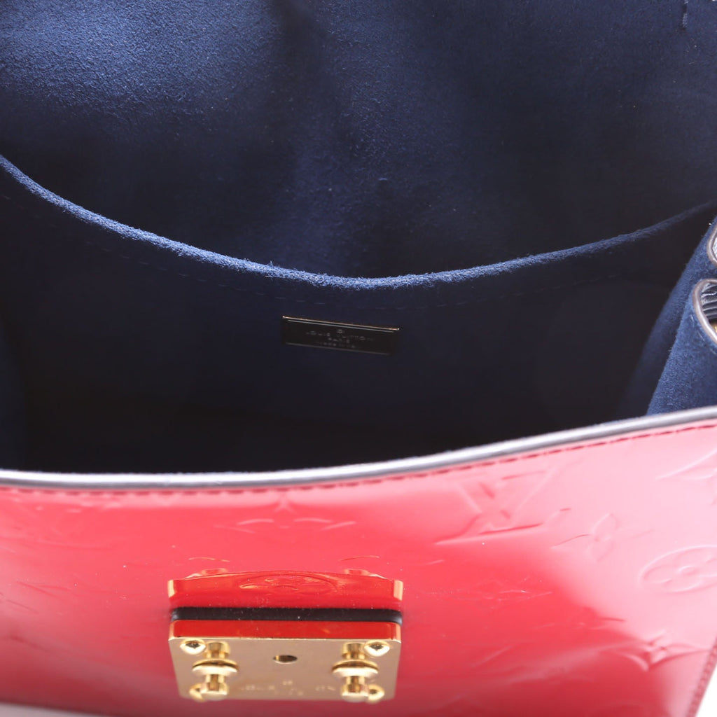 Louis Vuitton Spring Street Vernis Red/Navy