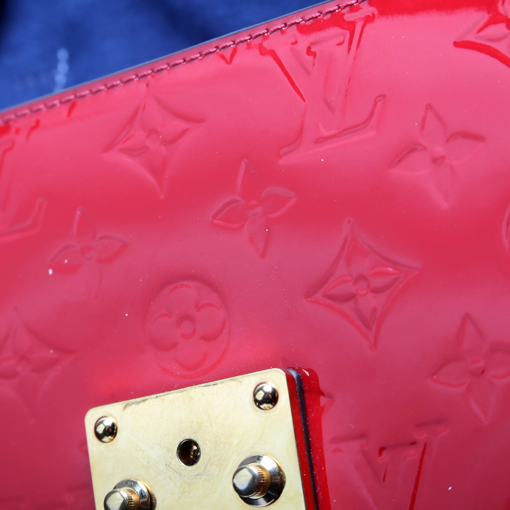 Louis Vuitton Spring Street Vernis Red/Navy