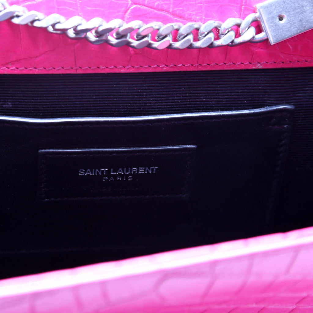 Saint Laurent Kate Tassel Satchel Medium 354119 Pink