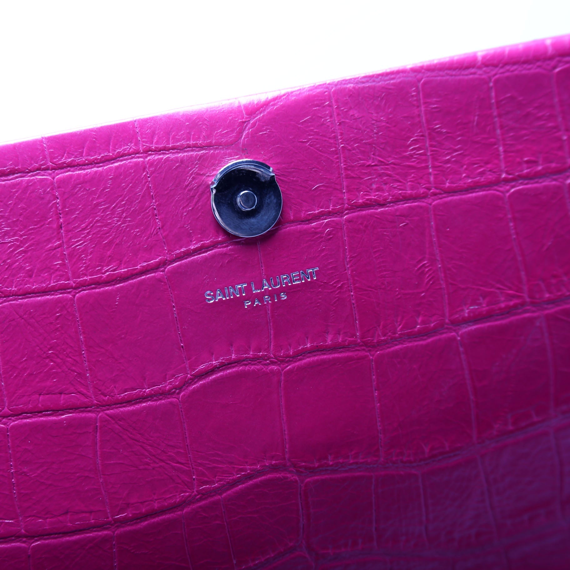 Saint Laurent Kate Tassel Satchel Medium 354119 Pink
