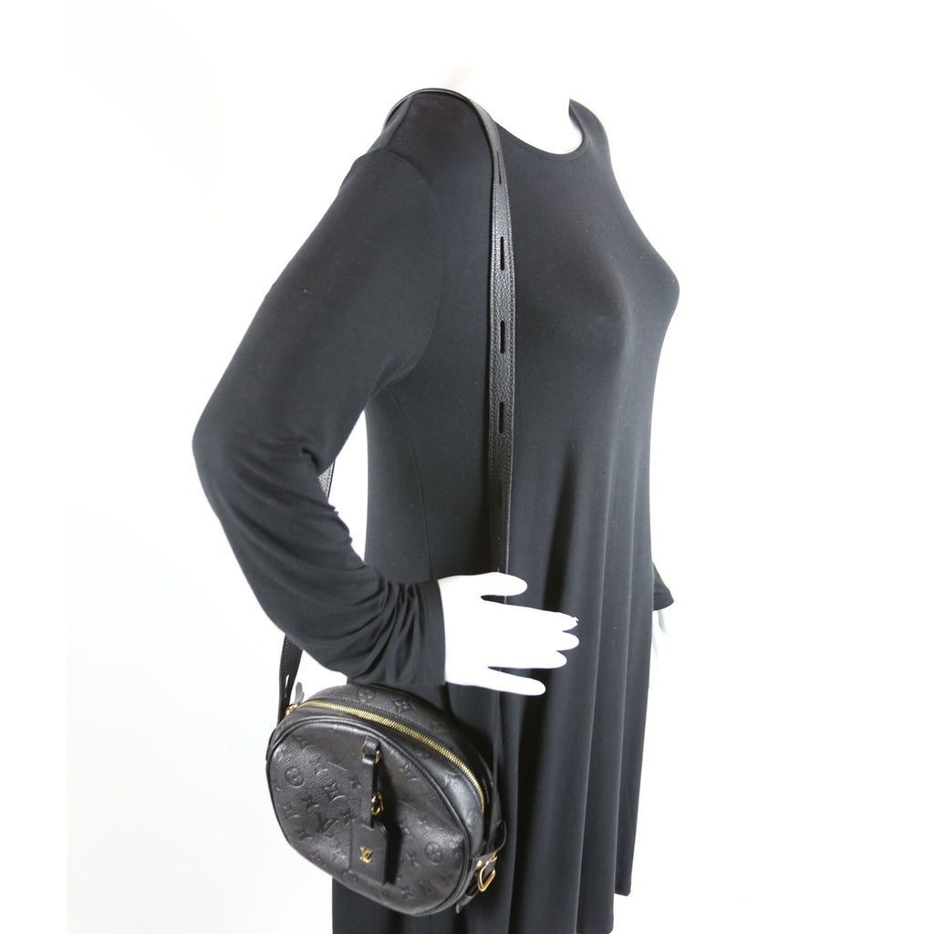 Louis Vuitton Boite Chapeau Souple MM Empreinte Black