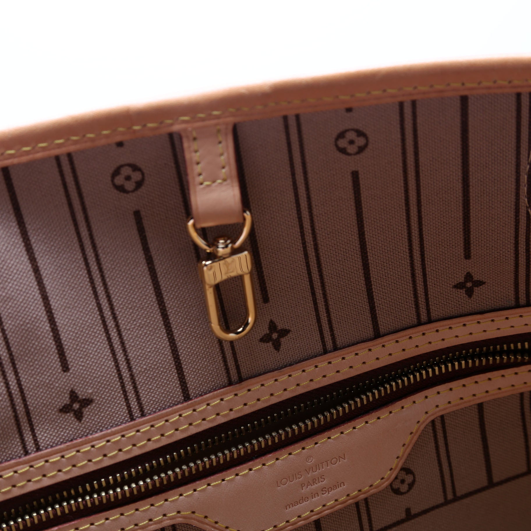 Louis Vuitton Neverfull MM Monogram Beige