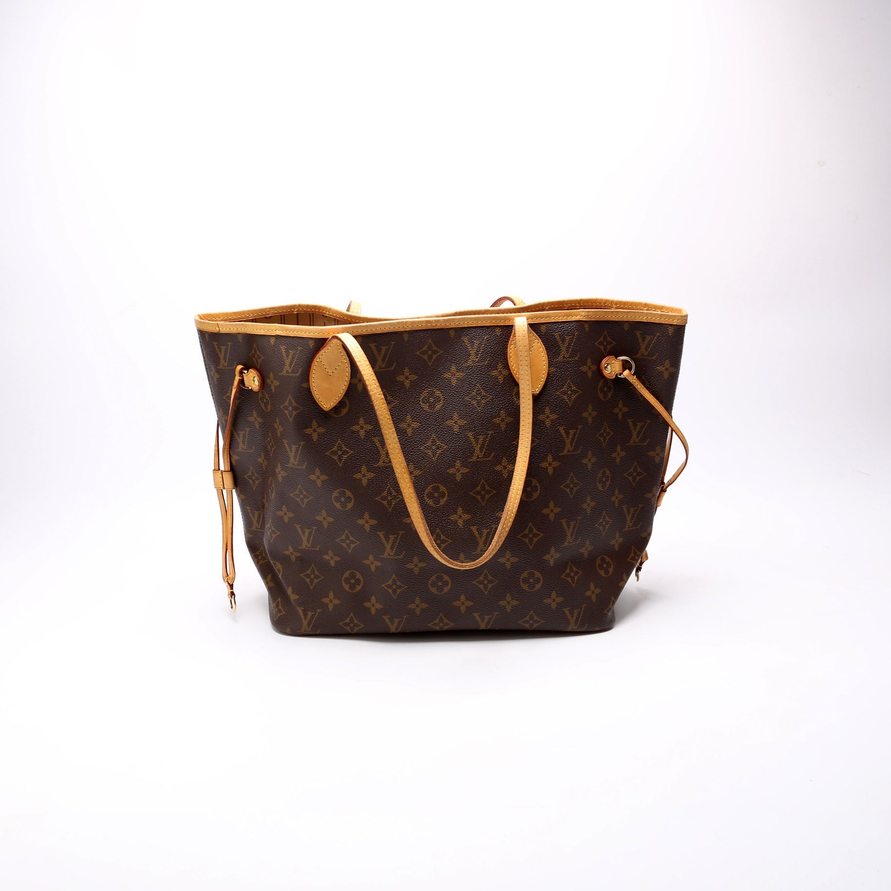 Louis Vuitton Neverfull MM Monogram Beige