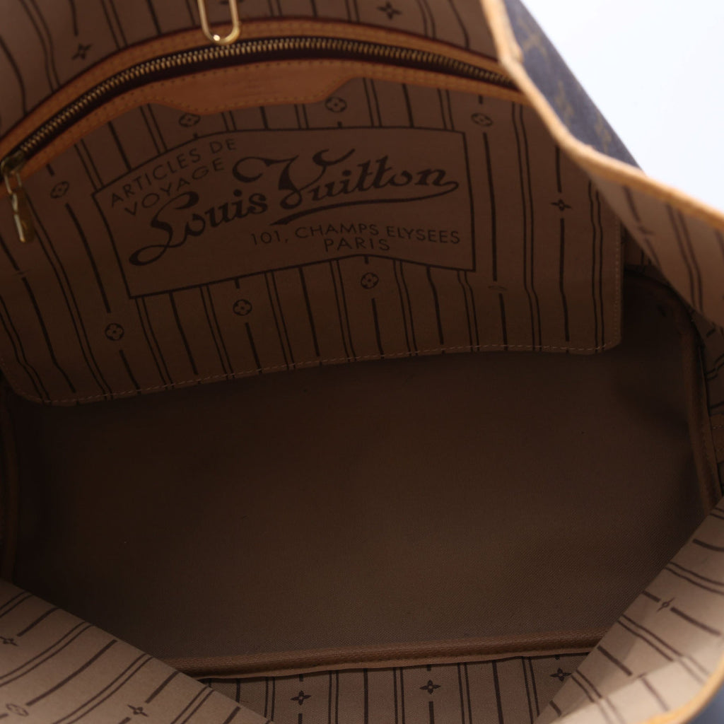 Louis Vuitton Neverfull MM Monogram Beige
