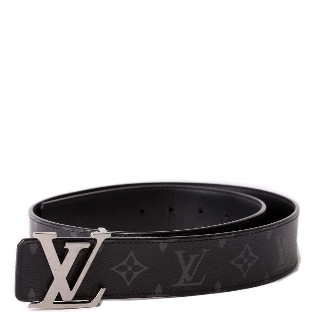 Louis Vuitton LV Initiales 40MM Reversible Leather/Monogram Eclipse Belt Size 85/34