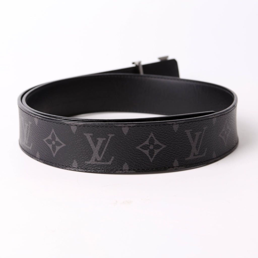 Louis Vuitton LV Initiales 40MM Reversible Leather/Monogram Eclipse Belt Size 85/34