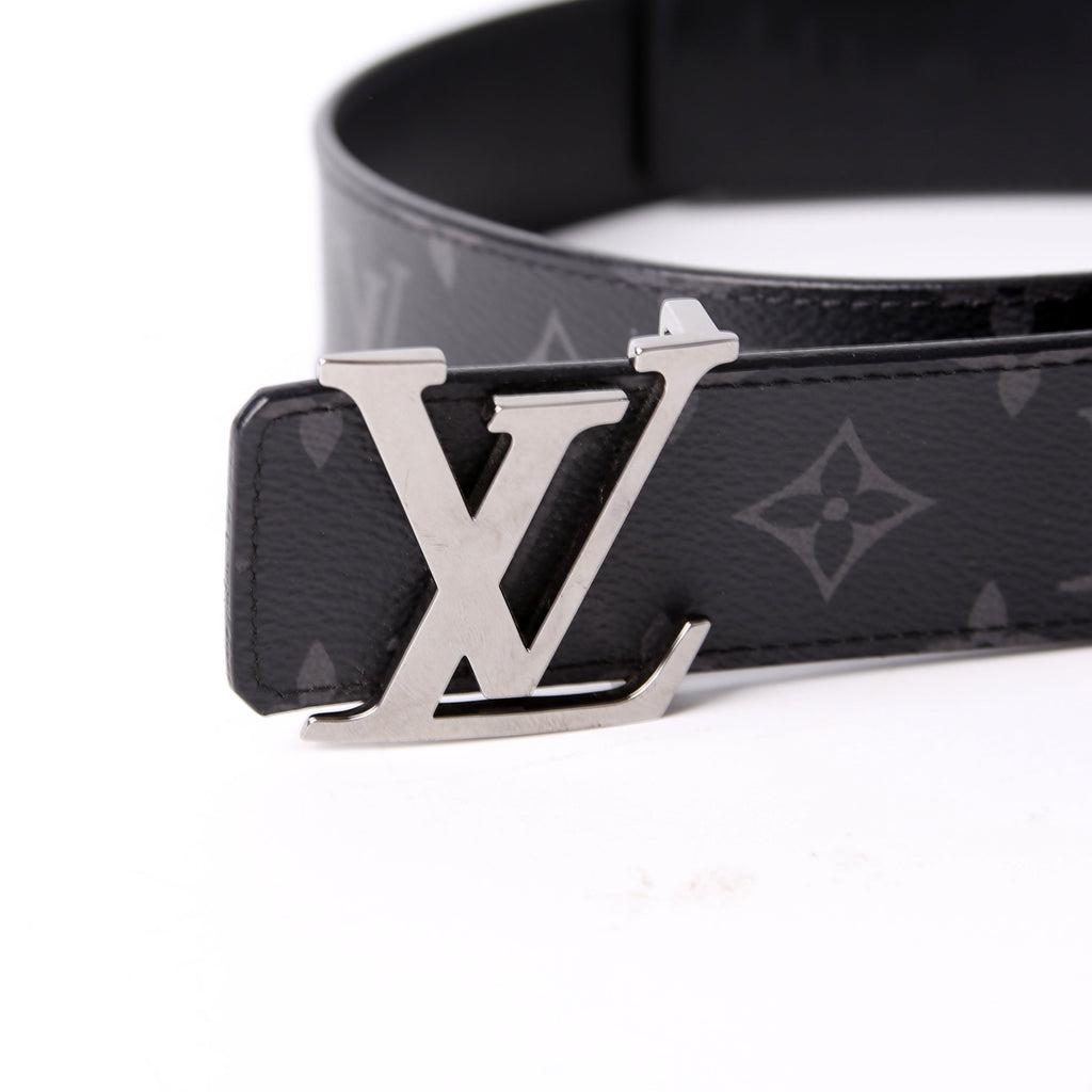 Louis Vuitton LV Initiales 40MM Reversible Leather/Monogram Eclipse Belt Size 85/34
