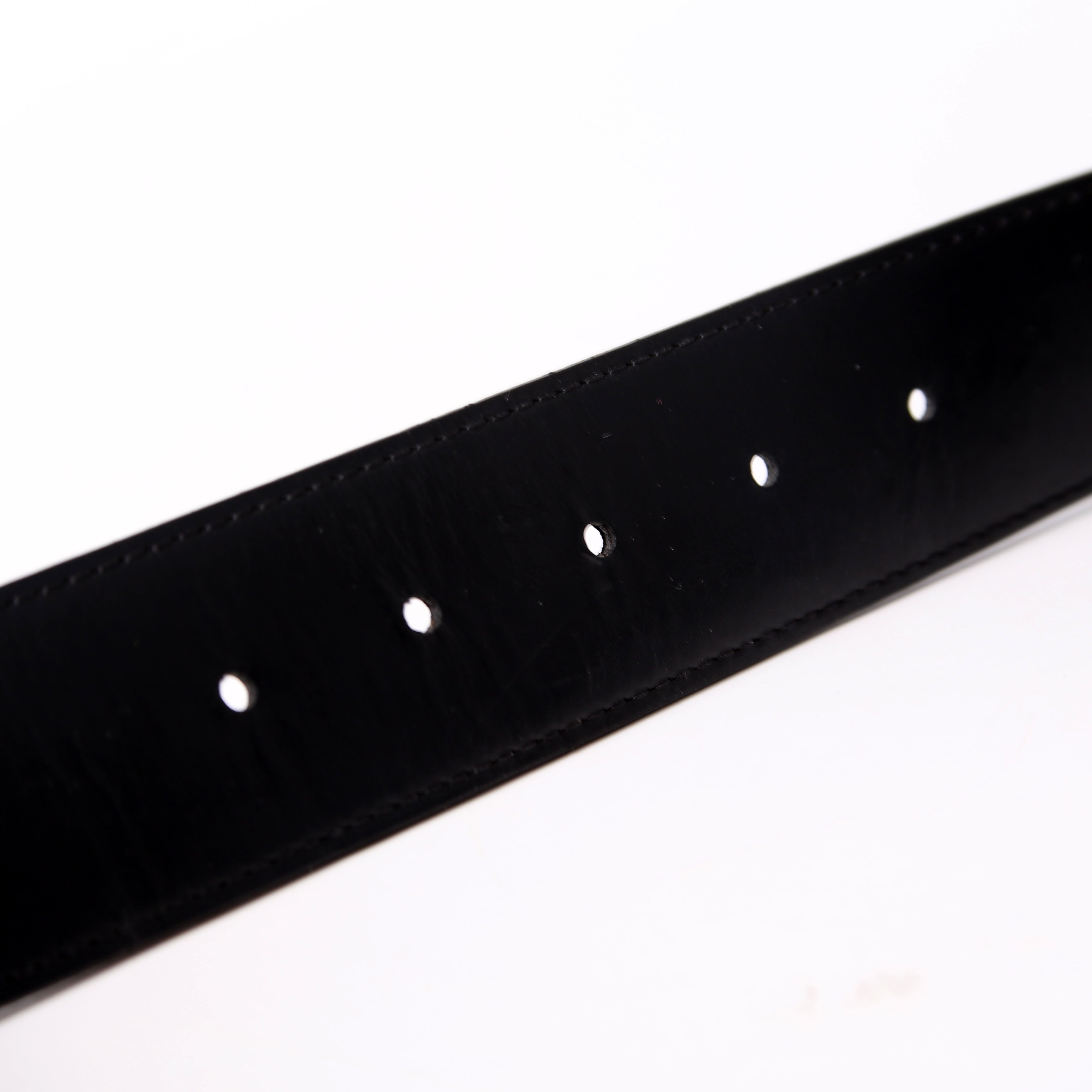 Louis Vuitton LV Initiales 40MM Reversible Leather/Monogram Eclipse Belt Size 85/34