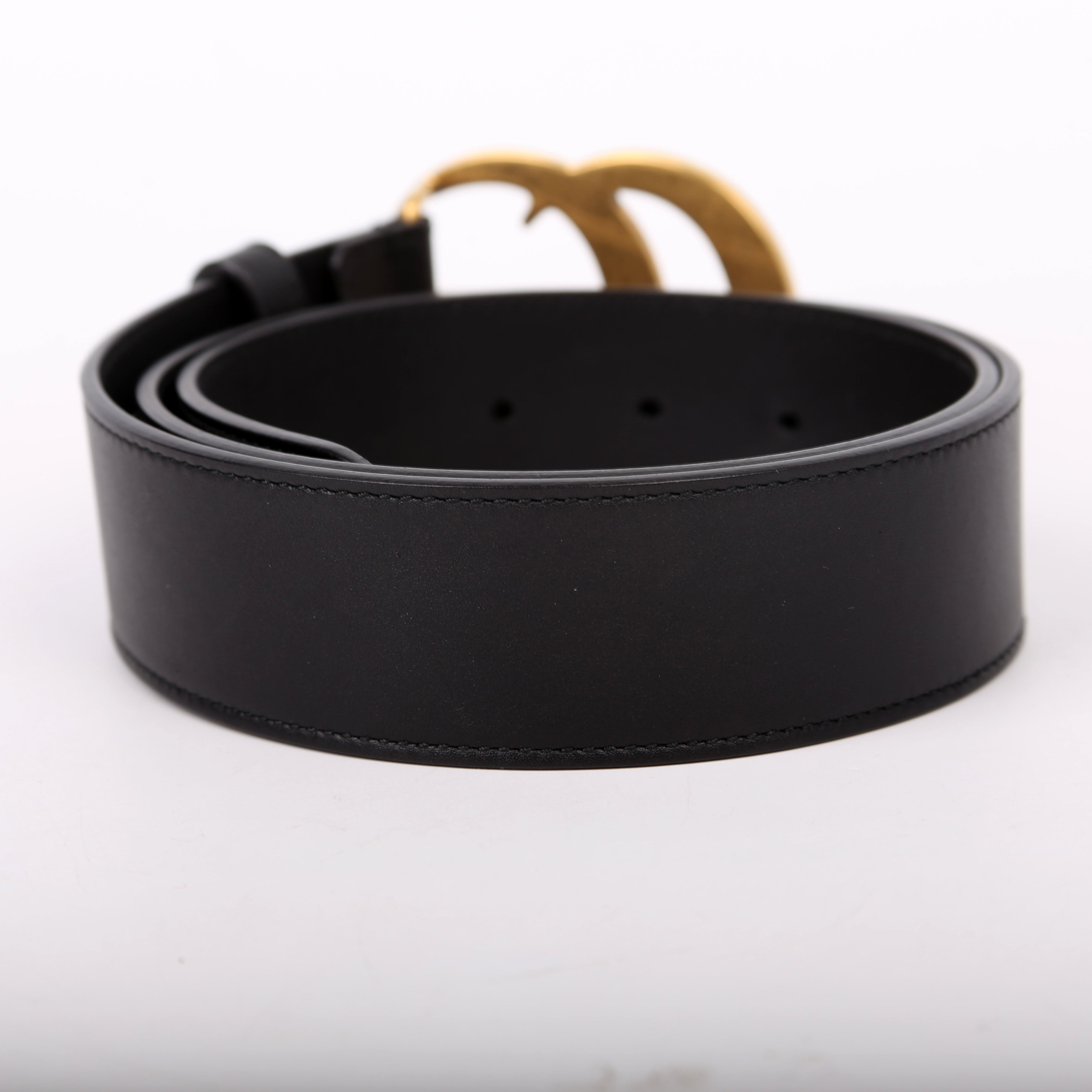 Gucci 4000593 Marmont GG Leather Belt Size 80/32 Black