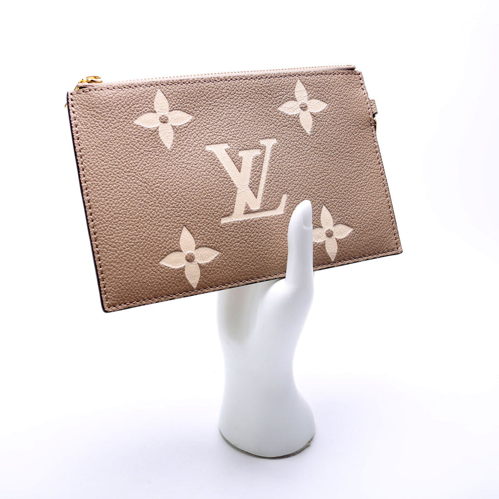 Louis Vuitton Pochette Only Neonoe Bicolor Empreinte Taupo