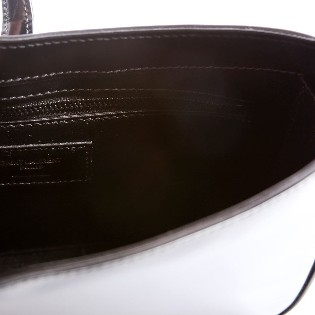 Saint Laurent 657228 Le 5 A 7 Hobo Leather Black