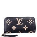 Louis Vuitton Zippy Wallet Bicolor Empreinte Black