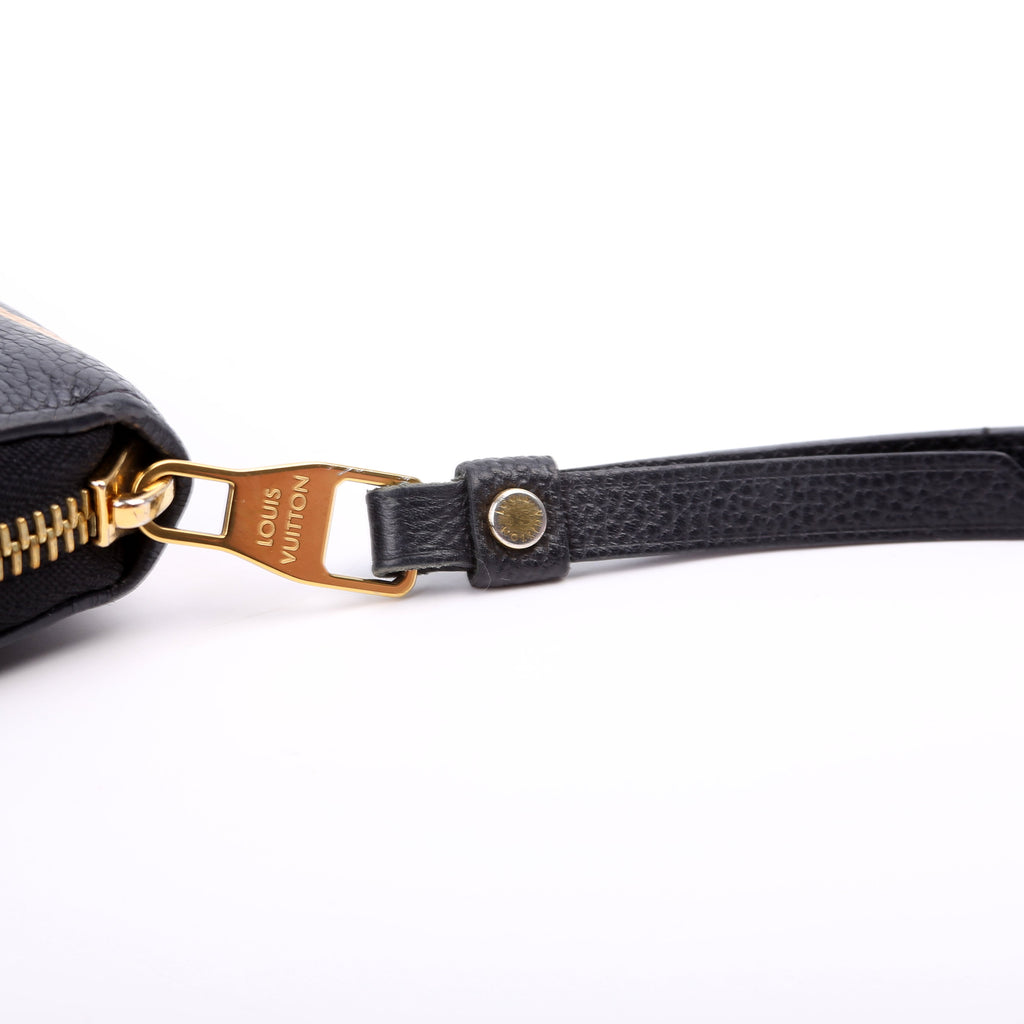 Louis Vuitton Zippy Wallet Bicolor Empreinte Black