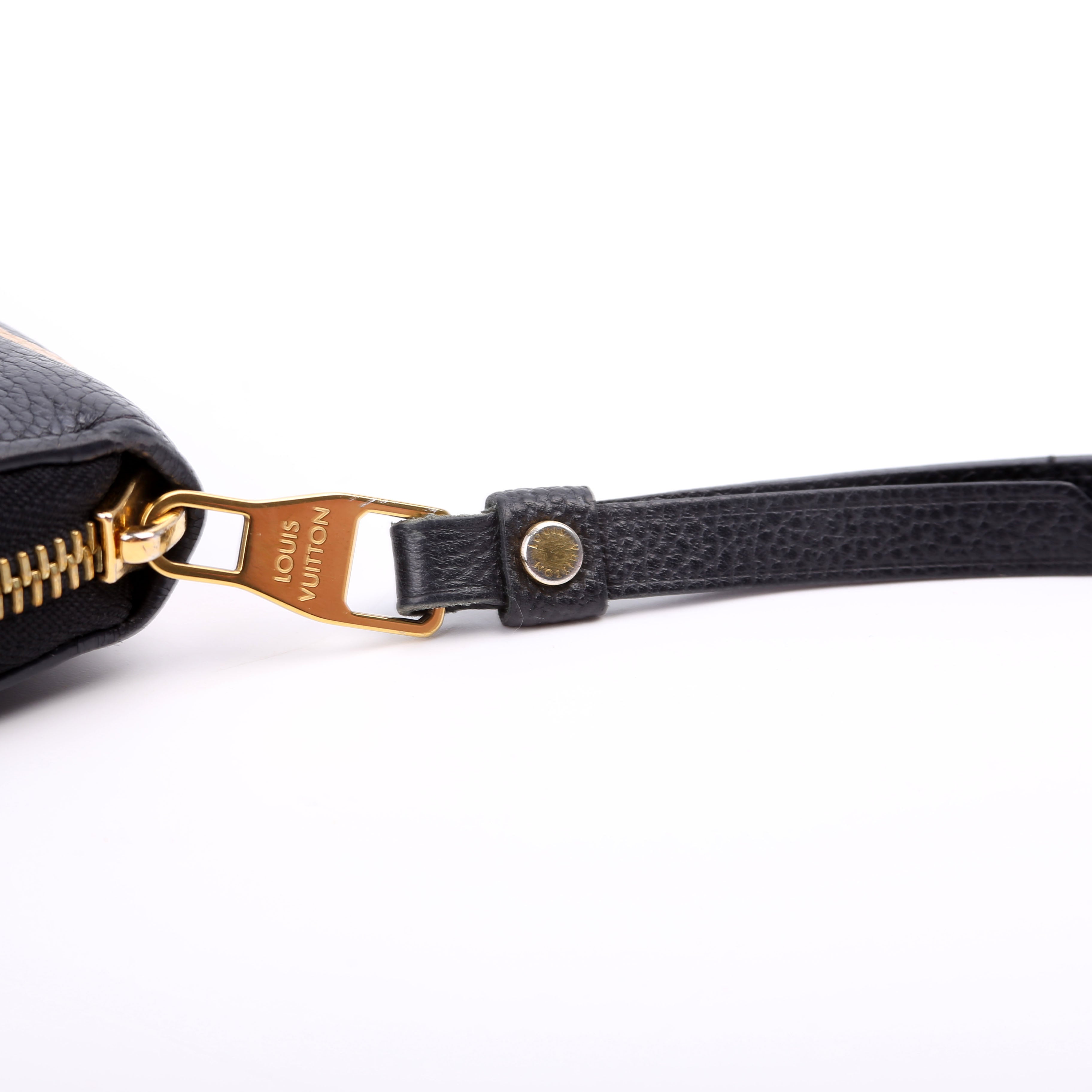 Louis Vuitton Zippy Wallet Bicolor Empreinte Black