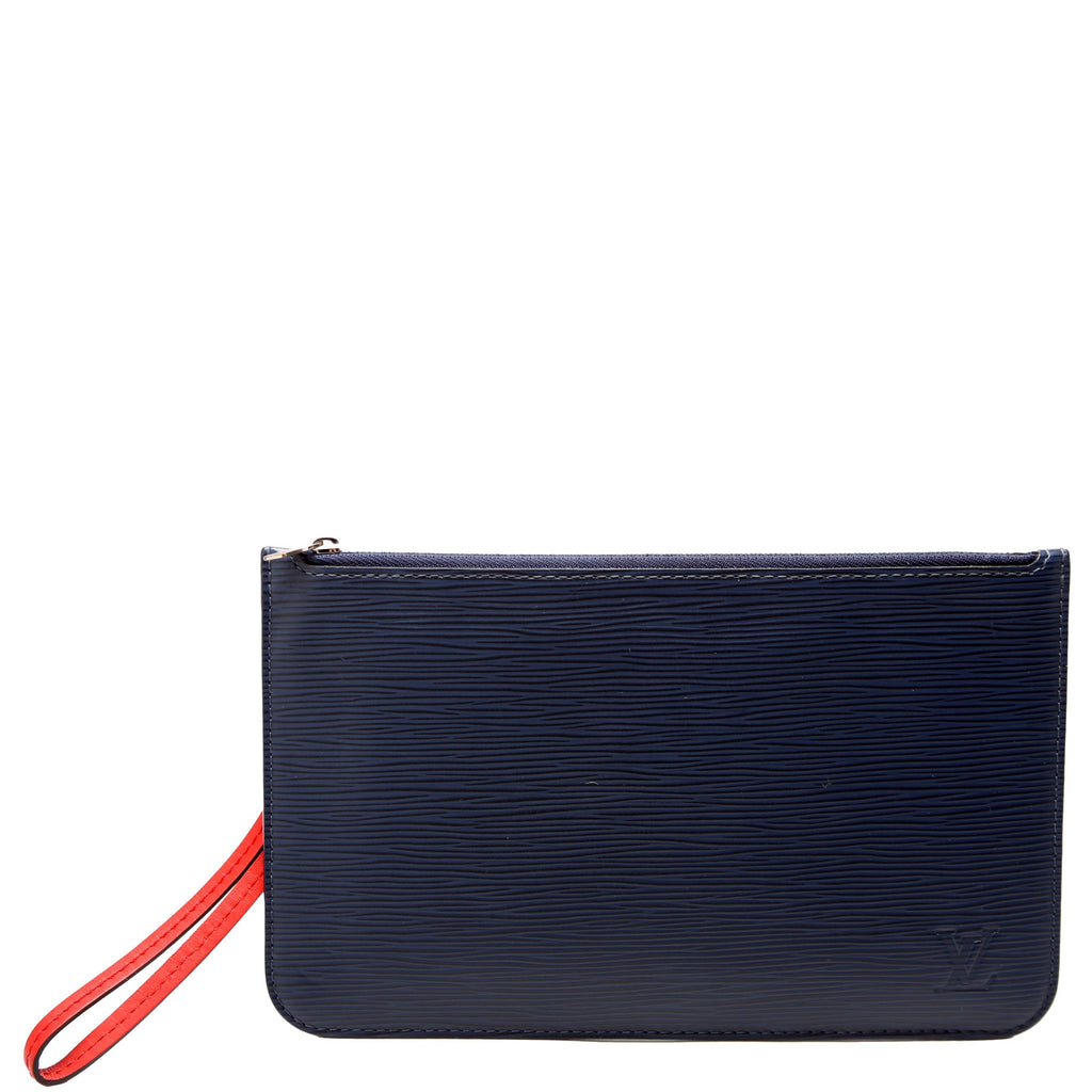 Louis Vuitton Pochette Only Epi Neverfull Navy